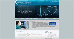 Desktop Screenshot of pediatriccardiologyva.com